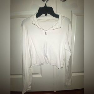 White brandy melville long sleeve in size small! brand new!
